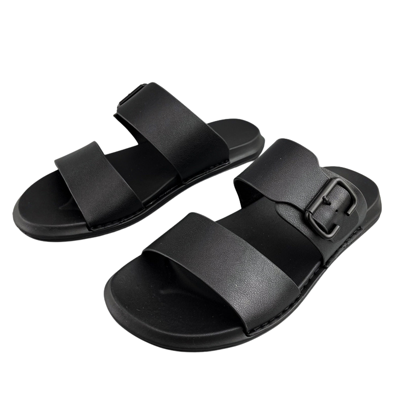 Cow Leather Hand Stitch Sole Casual Men's Sandal