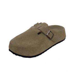 Cow Suede Thick-soled Fashion Birkenstock Slipper