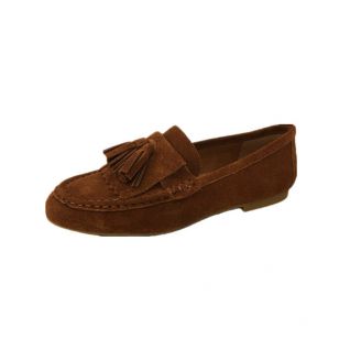 Cow Suede Comfortable Classical Tassel Loafer
