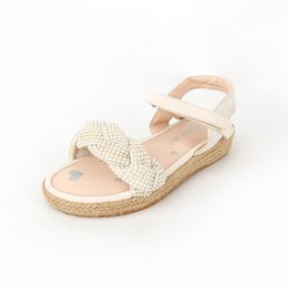 Girls Sandals Espadrille Platform Open Toe Summer Shoes for Children