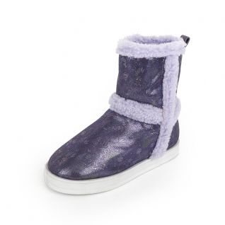 Girls Snow Boots Warm Faux Fur Lined Winter Shoes