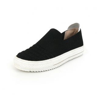Flyknit Upper Thick Sole Girls Casual Sneakers