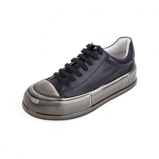 Kid Leather Jelly Color Sole Casual Women's Classical Sneaker