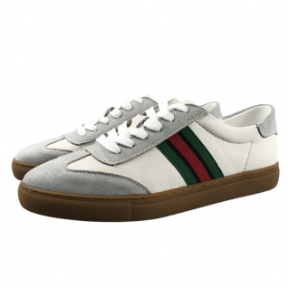 Spring And Autumn Retro Fashion Simple Comfortable Leather Casual Men's Sneakers